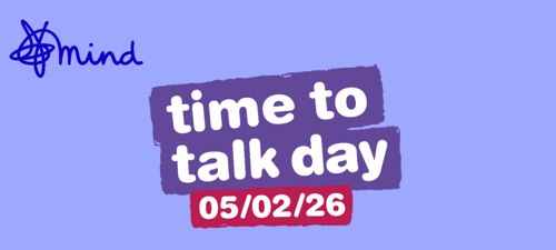 A banner image showing the Time to Talk Day logo